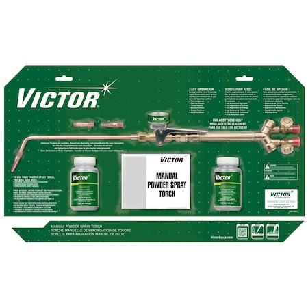 Victor Victor Powder Spray Torch Kit, VPT-100 0384-1265